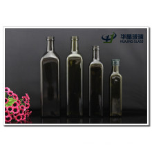 250ml 500ml 750ml 1000ml Dark Green Olive Oil Glass Bottle with Plug Cap